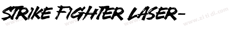Strike Fighter Laser字体转换